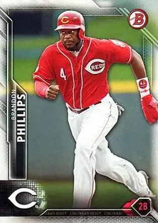 2016 Bowman #26 - Brandon Phillips - Cincinnati Reds