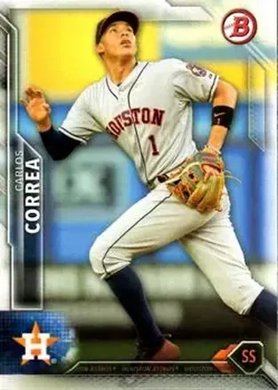 2016 Bowman #30 - Carlos Correa - Houston Astros