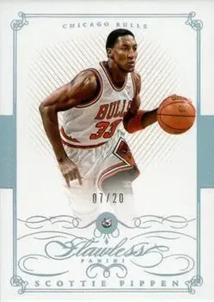 2014-15 Panini Flawless #77 - Scottie Pippen - Chicago Bulls