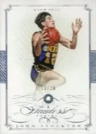 2014-15 Panini Flawless #80 - John Stockton - Utah Jazz
