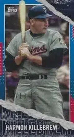 2020 Topps Rip - Mini Cards Blue #M-24 - Harmon Killebrew - Minnesota Twins