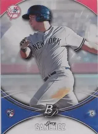 2016 Bowman Platinum #2 - Gary Sanchez - New York Yankees