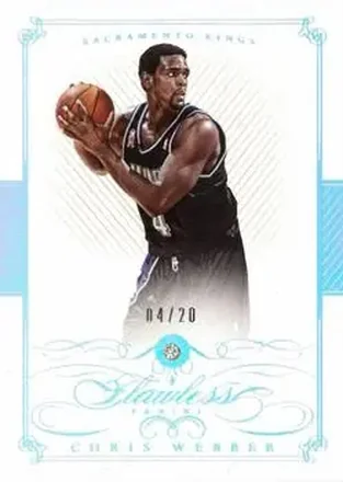 2014-15 Panini Flawless #93 - Chris Webber - Sacramento Kings
