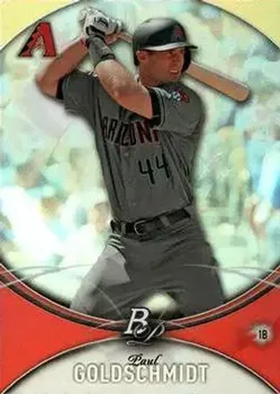 2016 Bowman Platinum #8 - Paul Goldschmidt - Arizona Diamondbacks