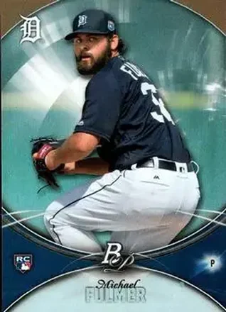 2016 Bowman Platinum #11 - Michael Fulmer - Detroit Tigers