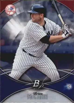 2016 Bowman Platinum #12 - Brian McCann - New York Yankees