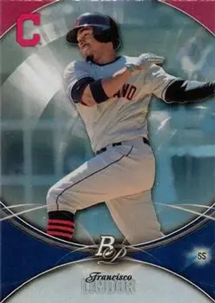 2016 Bowman Platinum #13 - Francisco Lindor - Cleveland Indians