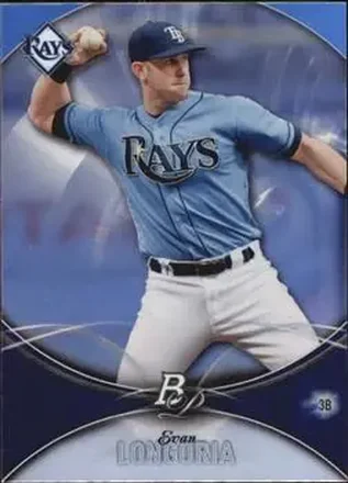 2016 Bowman Platinum #14 - Evan Longoria - Tampa Bay Rays