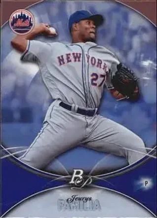2016 Bowman Platinum #17 - Jeurys Familia - New York Mets