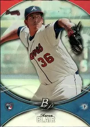 2016 Bowman Platinum #19 - Aaron Blair - Atlanta Braves