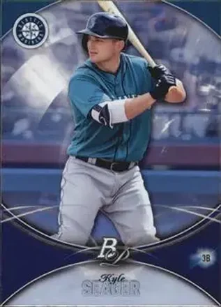 2016 Bowman Platinum #25 - Kyle Seager - Seattle Mariners