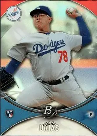 2016 Bowman Platinum #26 - Julio Urias - Los Angeles Dodgers