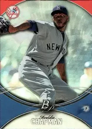 2016 Bowman Platinum #27 - Aroldis Chapman - New York Yankees