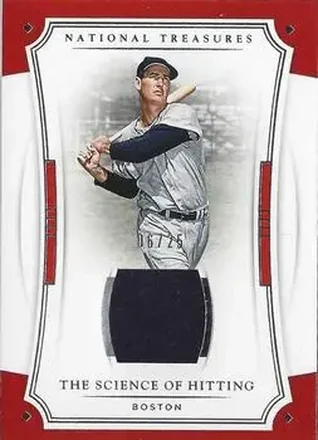 2017 Panini National Treasures #54b - Ted Williams - Boston Red Sox