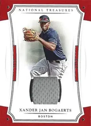 2017 Panini National Treasures #130b - Xander Bogaerts - Boston Red Sox