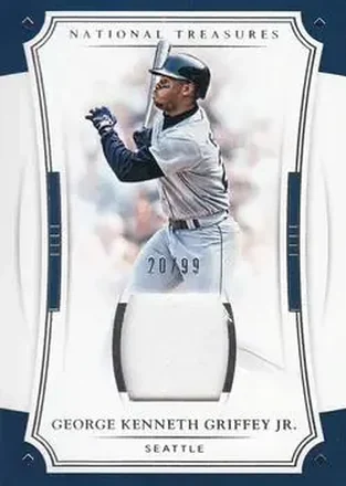 2017 Panini National Treasures #136b - Ken Griffey Jr. - Seattle Mariners