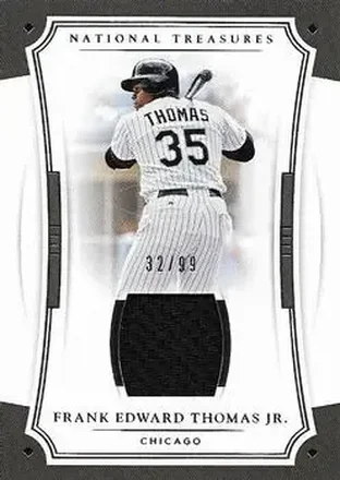 2017 Panini National Treasures #142b - Frank Thomas - Chicago White Sox
