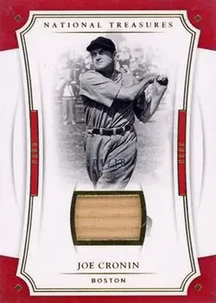 2017 Panini National Treasures - Gold #38 - Joe Cronin - Boston Red Sox