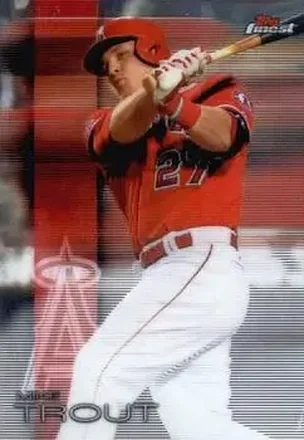 2016 Finest #1 - Mike Trout - Los Angeles Angels