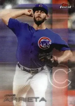 2016 Finest #6 - Jake Arrieta - Chicago Cubs
