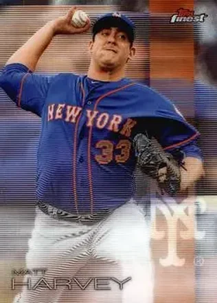 2016 Finest #9 - Matt Harvey - New York Mets