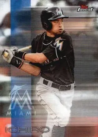 2016 Finest #10 - Ichiro - Miami Marlins