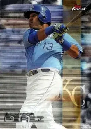 2016 Finest #13 - Salvador Perez - Kansas City Royals
