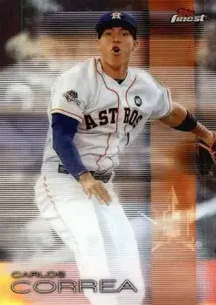 2016 Finest #22 - Carlos Correa - Houston Astros