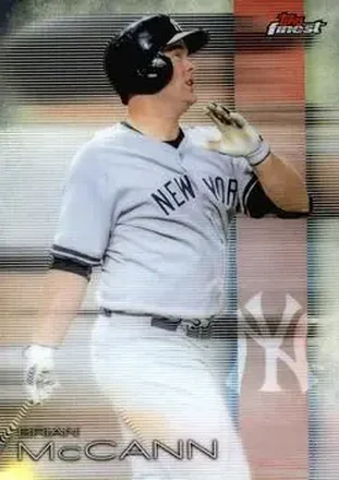 2016 Finest #28 - Brian McCann - New York Yankees