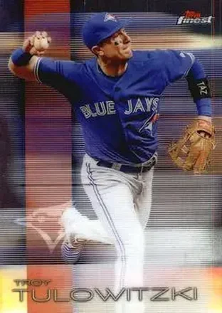 2016 Finest #29 - Troy Tulowitzki - Toronto Blue Jays