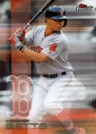 2016 Finest #35 - Mookie Betts - Boston Red Sox