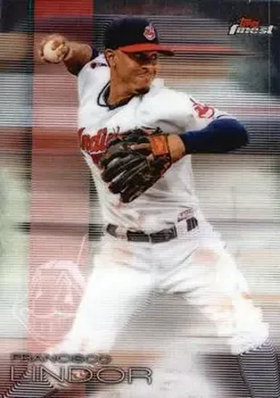 2016 Finest #37 - Francisco Lindor - Cleveland Indians
