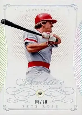 2016 Panini Flawless #38 - Pete Rose - Cincinnati Reds