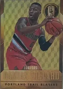 2014-15 Panini Gold Standard #5c Damian Lillard