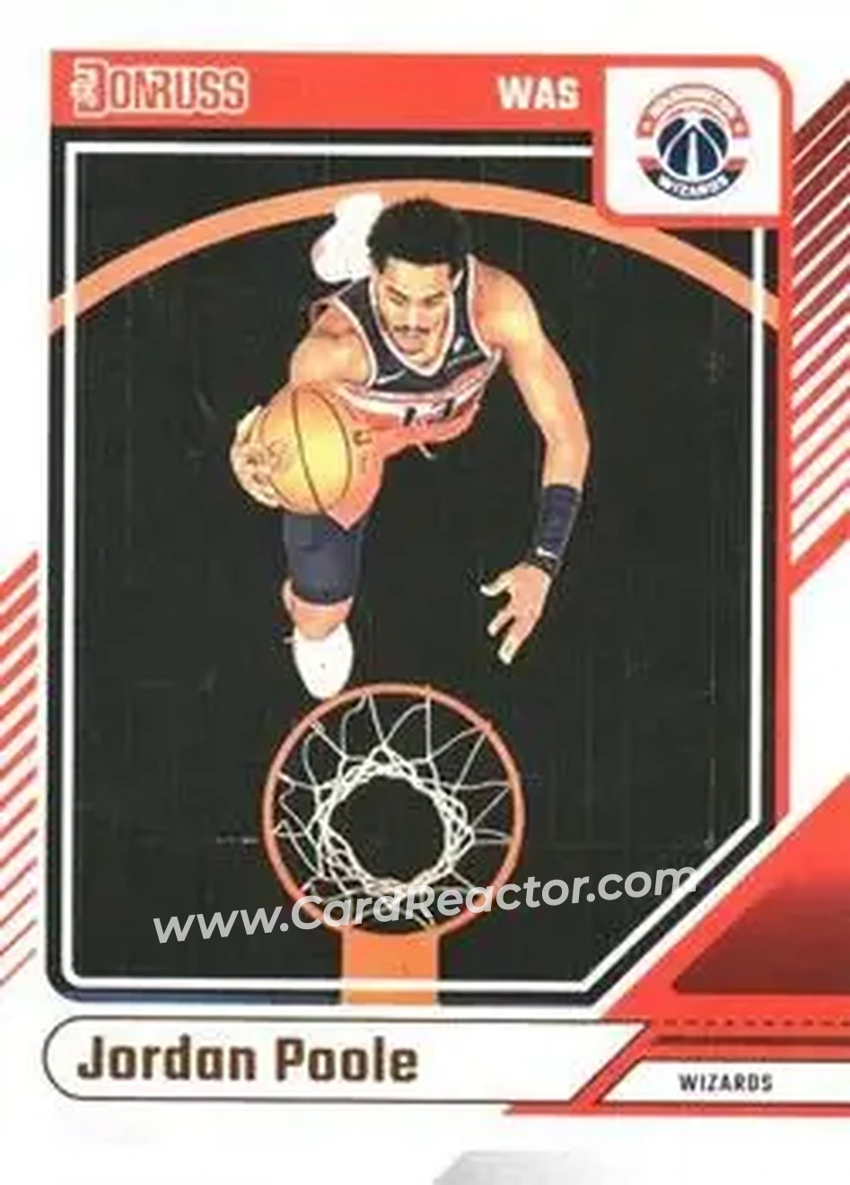 Front of Jordan Poole