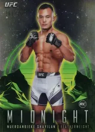 2024 Topps Midnight UFC - Morning #2 - Nuerdanbieke Shayilan