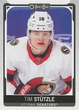 2021-22 O-Pee-Chee #5c - Tim Stutzle - Ottawa Senators