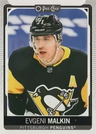 2021-22 O-Pee-Chee #8b - Evgeni Malkin - Pittsburgh Penguins