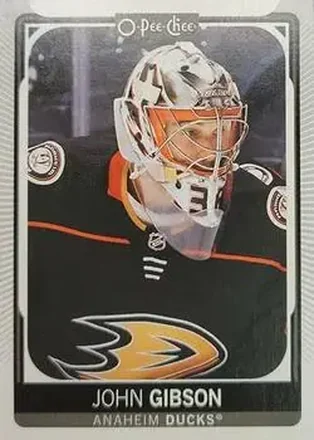 2021-22 O-Pee-Chee #17b - John Gibson - Anaheim Ducks