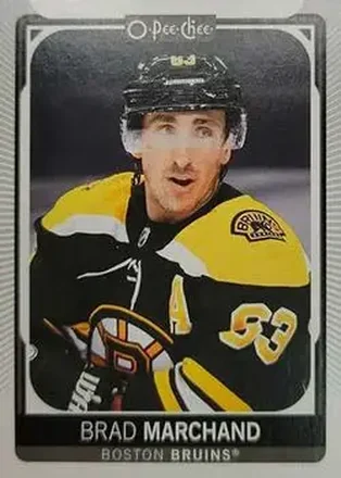 2021-22 O-Pee-Chee #18b - Brad Marchand - Boston Bruins