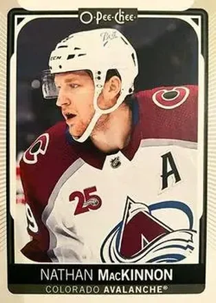 2021-22 O-Pee-Chee #19b - Nathan MacKinnon - Colorado Avalanche