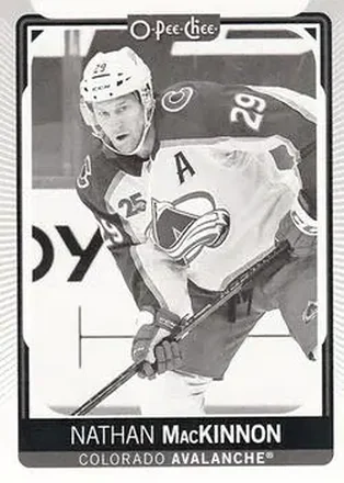 2021-22 O-Pee-Chee #19c - Nathan MacKinnon - Colorado Avalanche