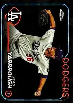 2024 Topps Chrome Update Sapphire Edition - Black Sapphire #USCS68 - Ryan Yarbrough - Los Angeles Dodgers