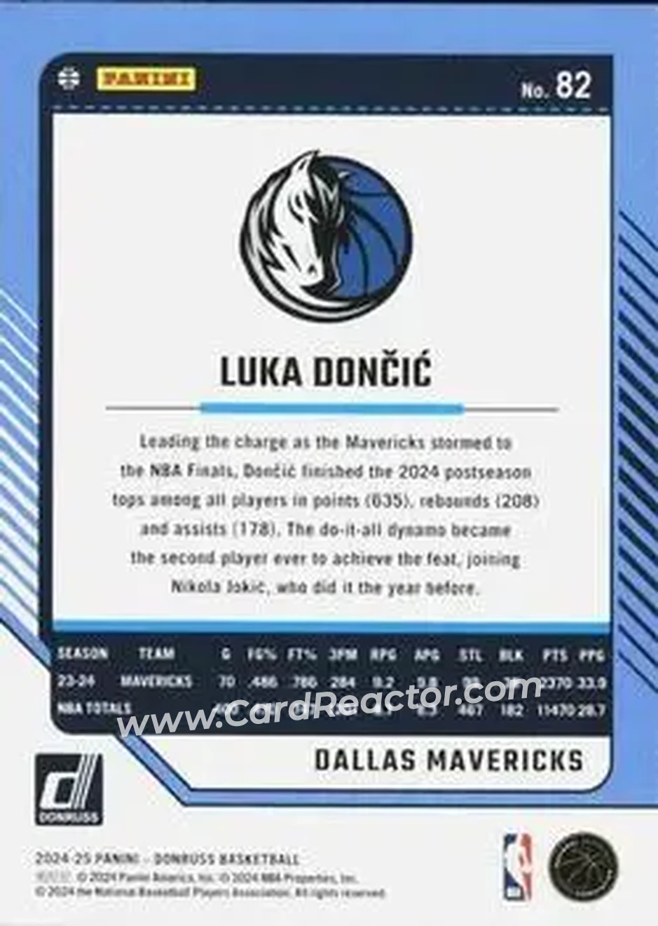 Back of Luka Dončić