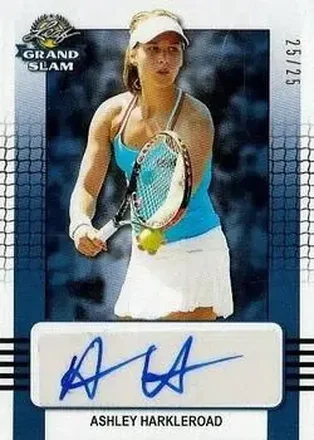 2018 Leaf Grand Slam - Blue #BA-AH1 - Ashley Harkleroad