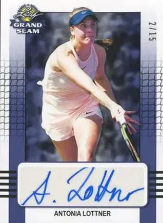 2018 Leaf Grand Slam - Blue #BA-AL1 - Antonia Lottner