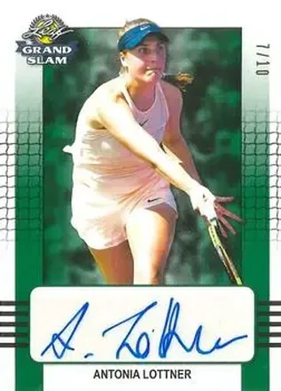 2018 Leaf Grand Slam - Green #BA-AL1 - Antonia Lottner