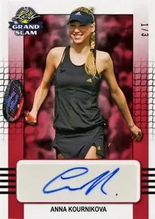 2018 Leaf Grand Slam - Red #BA-AK2 - Anna Kournikova