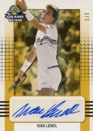 2018 Leaf Grand Slam - Gold #BA-IL1 - Ivan Lendl