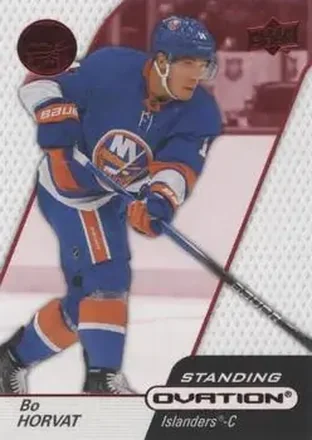 2023-24 Upper Deck Ovation - Standing Ovation Red #58 - Bo Horvat - New York Islanders